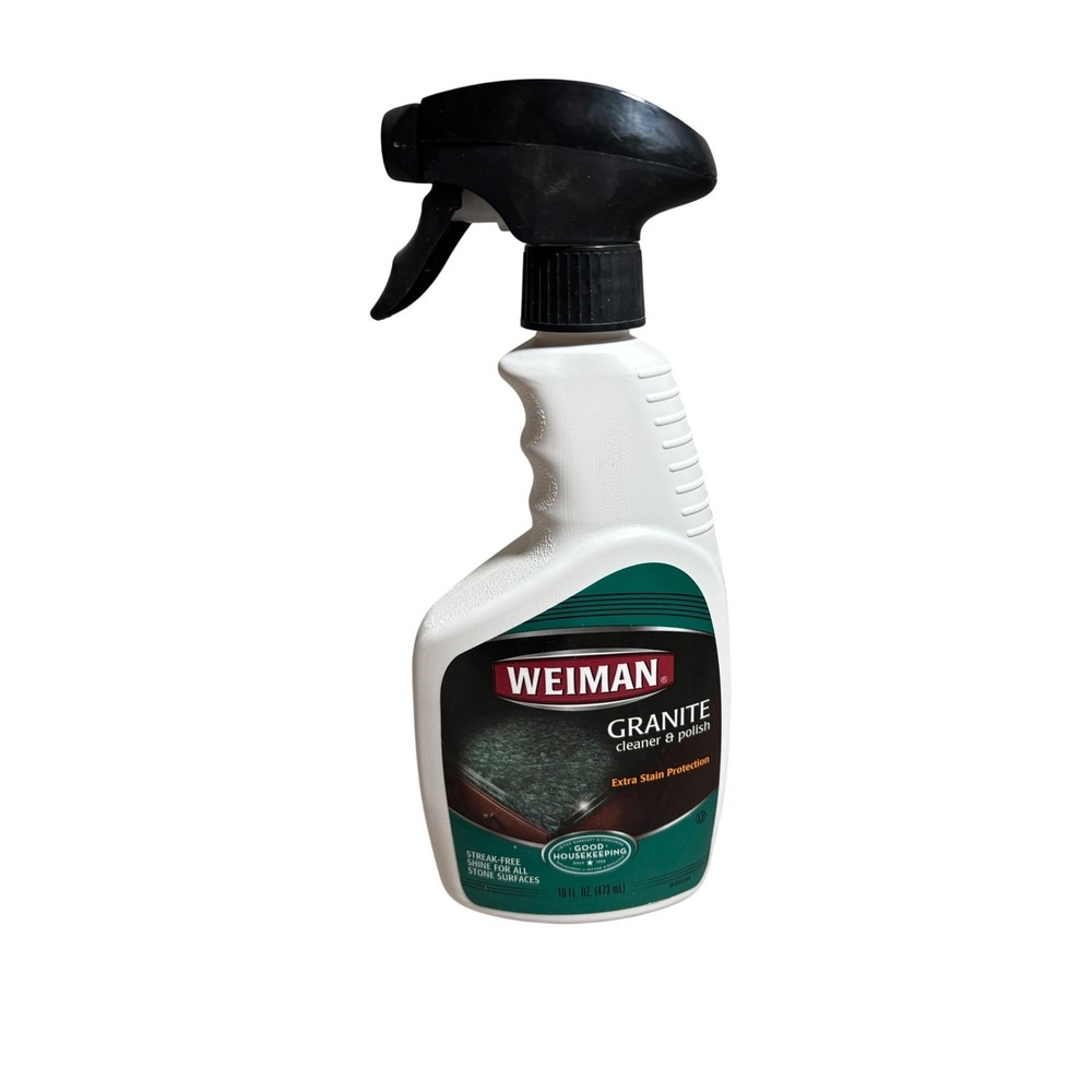 Weiman Granite Cleaner and Polish 16 oz Spray Extra Stain Protection 70% Full